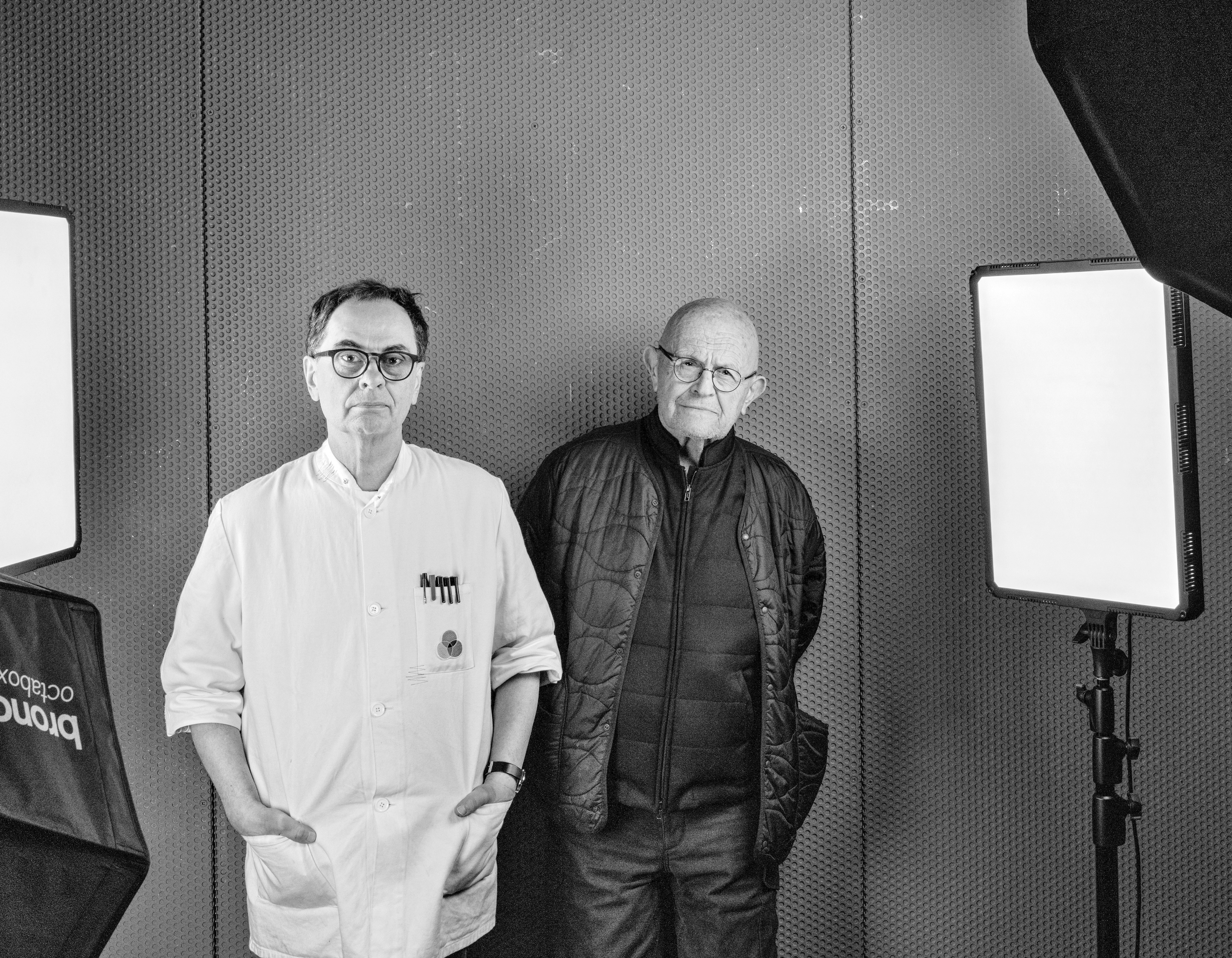 Gerhard Steidl und Jim Dine, 2025 Foto: Cedric Fernandez